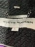 Steve Madden Solid Black Coat Size L - photo 6