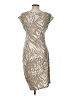 Apt. 9 Animal Print Tan Cocktail Dress Size L - photo 2