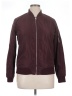 New Look 100% Polyester Solid Burgundy Jacket Size 14 - photo 1