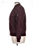 New Look 100% Polyester Solid Burgundy Jacket Size 14 - photo 5