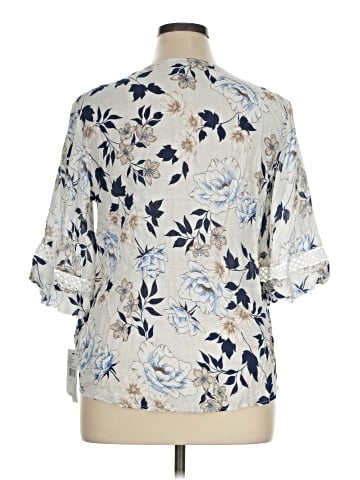 AB Studio Short Sleeve Blouse (view 2)
