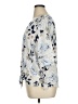 AB Studio 100% Rayon Blue Short Sleeve Blouse Size 0X - photo 5