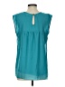 Motherhood 100% Polyester Teal Sleeveless Blouse Size S - photo 2