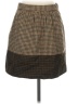 J.Crew 100% Lambswool Houndstooth Brown Wool Skirt Size 4 - photo 2