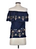 Fever Blue Sleeveless Blouse Size XS - photo 2