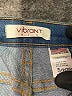 Vibrant M.I.U Print Blue Jeans Size 5 - photo 7