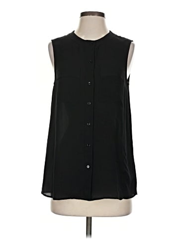 Theory Sleeveless Button-Down Shirt (view 1)