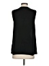 Theory Black Sleeveless Button-Down Shirt Size S - photo 2