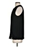 Theory Black Sleeveless Button-Down Shirt Size S - photo 5