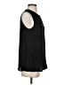 Theory Black Sleeveless Button-Down Shirt Size S - photo 4