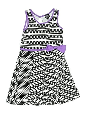 Pink & Violet Dress (view 1)