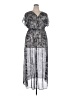 Mossimo Tie-dye Gray Casual Dress Size XXL - photo 1