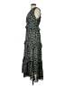 Lulus 100% Polyester Paisley Black Casual Dress Size S - photo 5