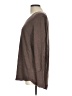 Nic + Zoe Solid Brown Pullover Sweater Size L - photo 5