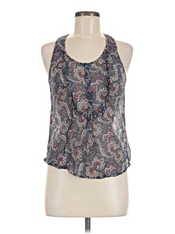 Jack Wills Sleeveless Silk Top (view 1)