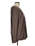 Nic + Zoe Solid Brown Pullover Sweater Size L - photo 4