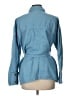 Sézane Blue Long Sleeve Button-Down Shirt Size EU (FR) 44 / US 12 - photo 2