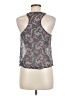 Jack Wills 100% Silk Blue Sleeveless Silk Top Size 6 - photo 2
