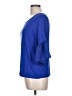 Attention Blue 3/4 Sleeve Top Size L - photo 5
