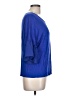 Attention Blue 3/4 Sleeve Top Size L - photo 4