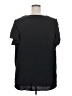 Adrianna Papell 100% Polyester Black Short Sleeve Top Size 2X - photo 2