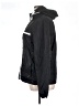 Gap 100% Nylon Solid Black Windbreaker Size XL - photo 5