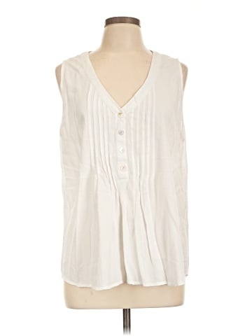 Blue Ginger Sleeveless Blouse (view 1)