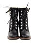 Nine West Black Ankle Boots Size 9 1/2 - photo 2