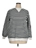 Cato Stripes White Pullover Sweater Size 14 - photo 1