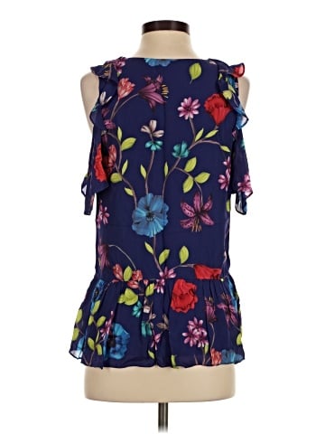 Parker Sleeveless Silk Top (view 2)
