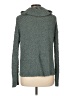 Pink Republic Tweed Green Turtleneck Sweater Size L - photo 2