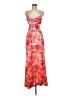 Shein Orange Cocktail Dress Size M - photo 1