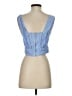 Zara Basic Blue Sleeveless Blouse Size M - photo 2