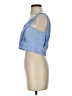 Zara Basic Blue Sleeveless Blouse Size M - photo 5