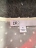 DR2 100% Polyester Ivory Short Sleeve Blouse Size M - photo 7