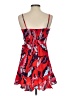 Express 100% Rayon Tropical Red Cocktail Dress Size S - photo 2