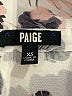 Paige 100% Silk Gray Long Sleeve Silk Top Size XS - photo 7