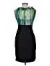 AGB 100% Polyester Black Cocktail Dress Size 8 Petite - photo 2