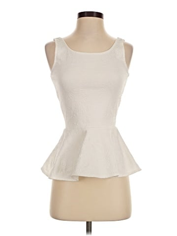 Green Envelope Sleeveless Top (view 1)