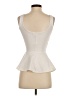 Green Envelope Ivory Sleeveless Top Size XS - photo 2