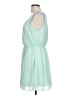 Iz Byer 100% Polyester Solid Green Casual Dress Size L - photo 5