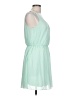 Iz Byer 100% Polyester Solid Green Casual Dress Size L - photo 4
