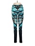 Core Graphic Teal Active Pants Size M - photo 1