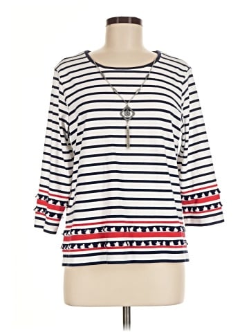 Alfred Dunner 3/4 Sleeve Top (view 1)