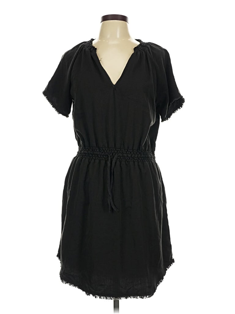 Pre-owned Dex Casual Dress In Black