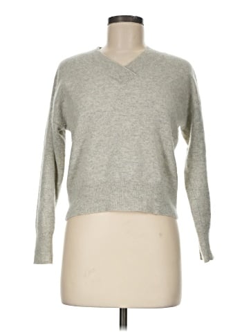 Madewell Cashmere V-Neck Sweater (view 1)