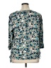 Links Teal 3/4 Sleeve Blouse Size XL - photo 2