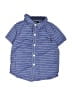 DKNY Stripes Blue Short Sleeve Button-Down Shirt 12-18 MO / 18 MO - photo 1