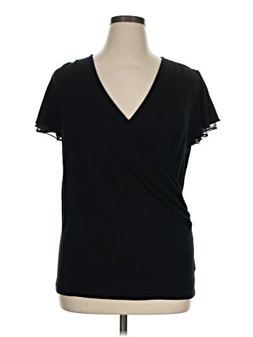 Lauren by Ralph Lauren Short Sleeve Top (view 1)