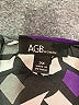 AGB 100% Polyester Purple 3/4 Sleeve Blouse Size 3X - photo 7